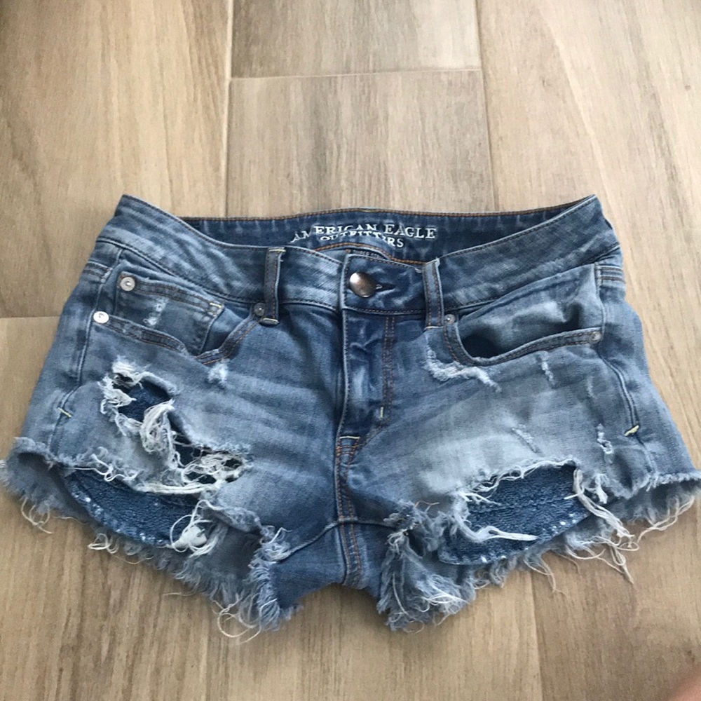 Ripped AE Shorts